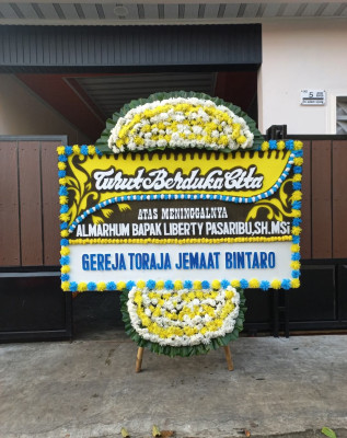Papan Bunga Duka di Jetfa