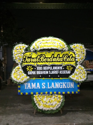 Papan Bunga Duka di Jetfa
